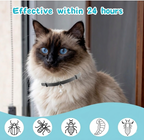 Adjustable Tick-Repellent Collar for Cats