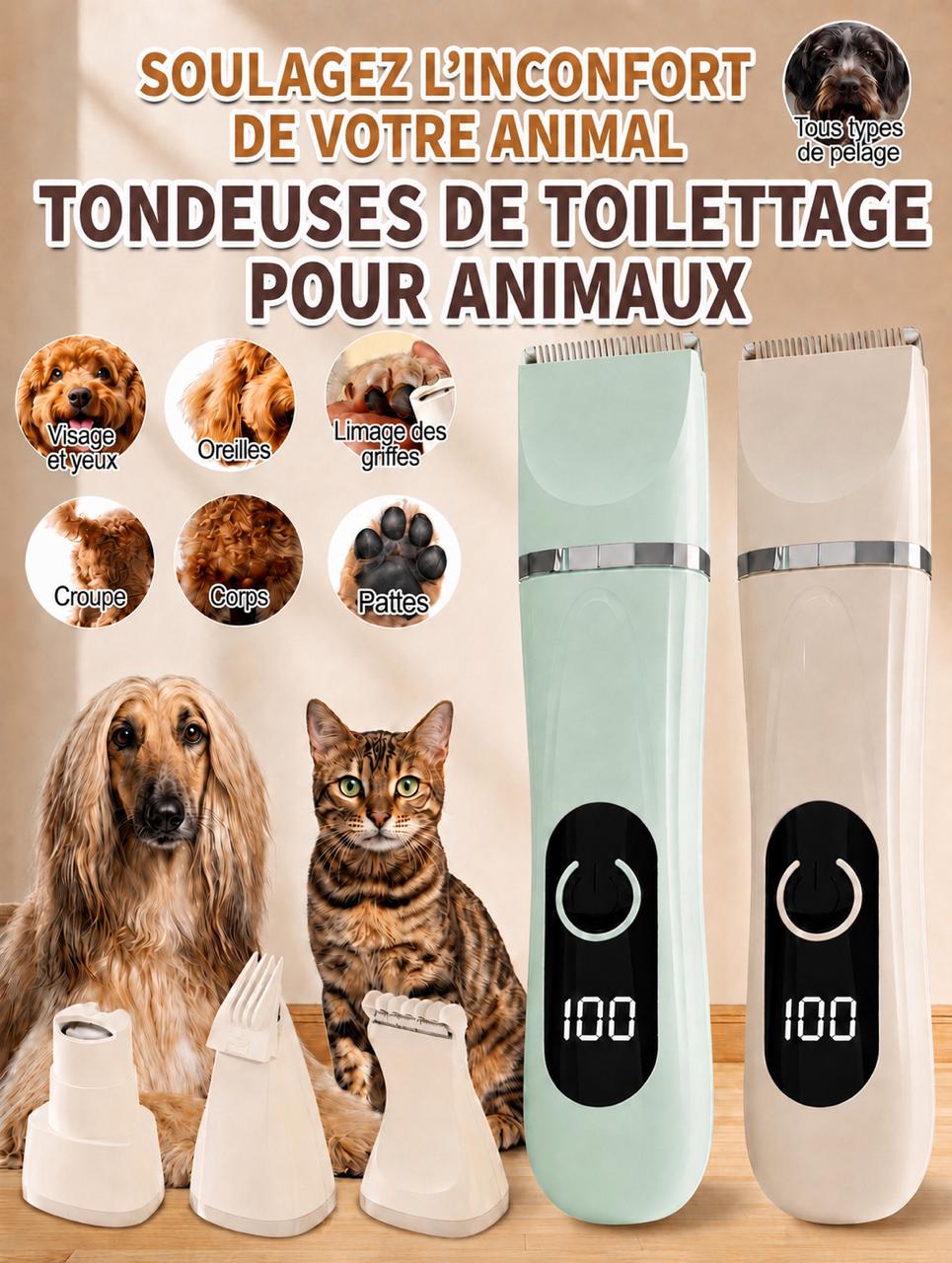 Trousse de toilettage complète